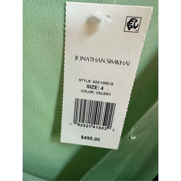 Jonathan Simkhai Edna Off the Shoulder Mini Dress Size 4 - Picture 6 of 11